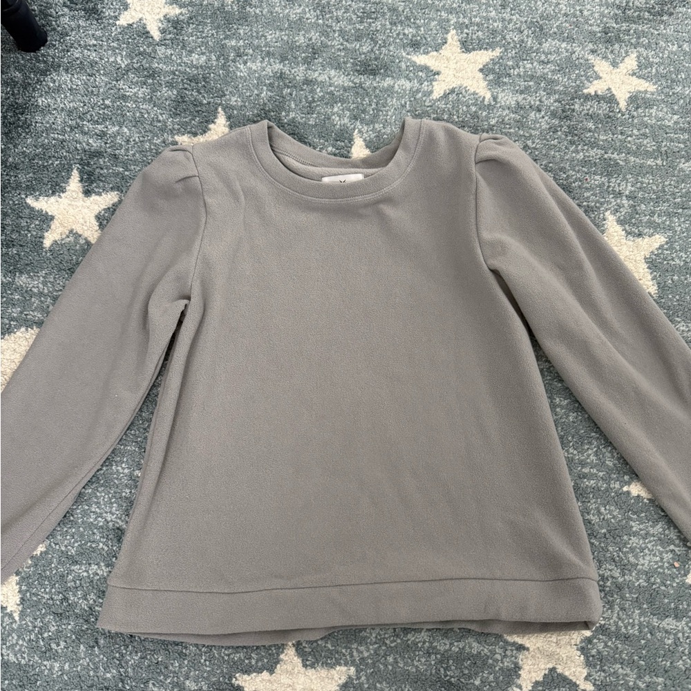 Dudley Stephens Gray Long Sleeve Top